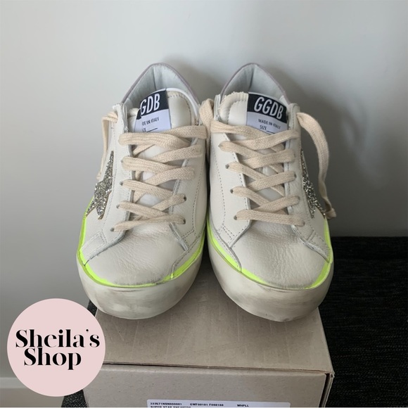 NIB Golden Goose Deluxe Brand GGDB Superstar Sneakers Size 38 - Picture 2 of 7